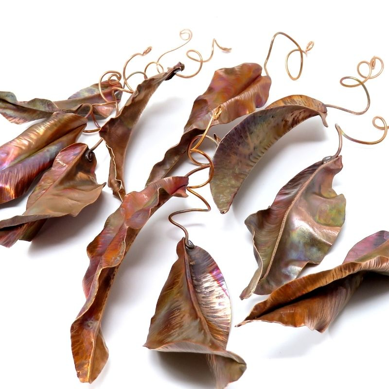 Decorative Copper Leaf Sculpture | Fabulous Gift | Made to Order - Image 1