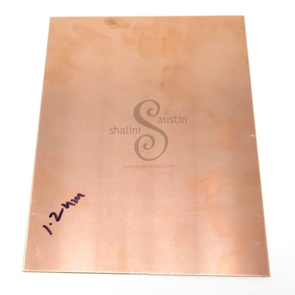 Copper Sheet Offcuts | 1.2mm | 18 gauge SWG | Various Sizes Individually Priced