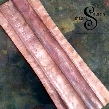 Fold-Formed Copper Art Cuff SAREE