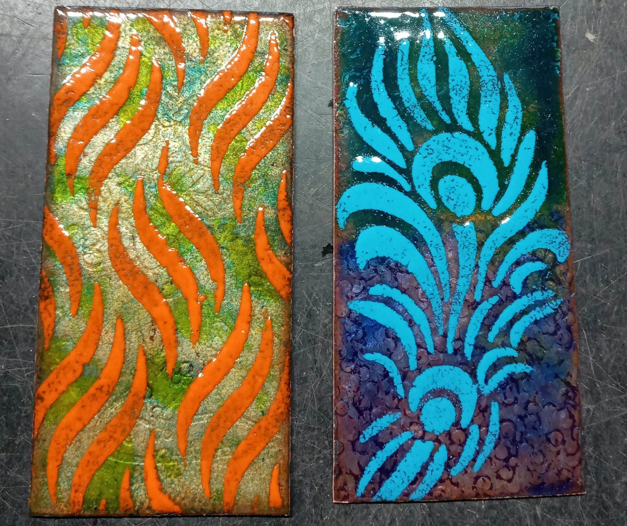 Did a bit more enamelling